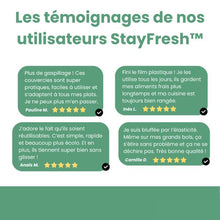 Couvercles Réutilisables pour Aliments (100 pièces)